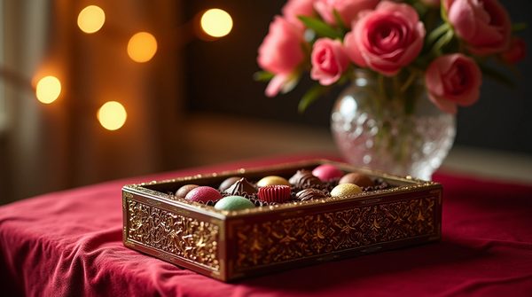 Discover the art of gifting with a gourmet box of chocolates